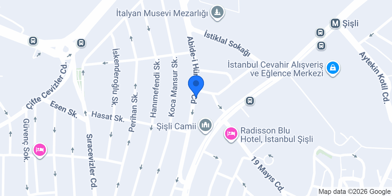 Sarıhan İşkembe Şişli konumu