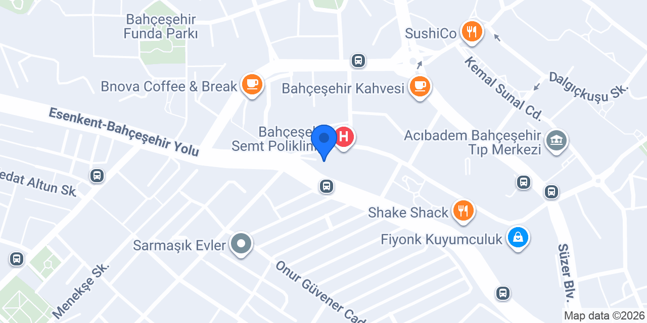 Poligon Cadde konumu