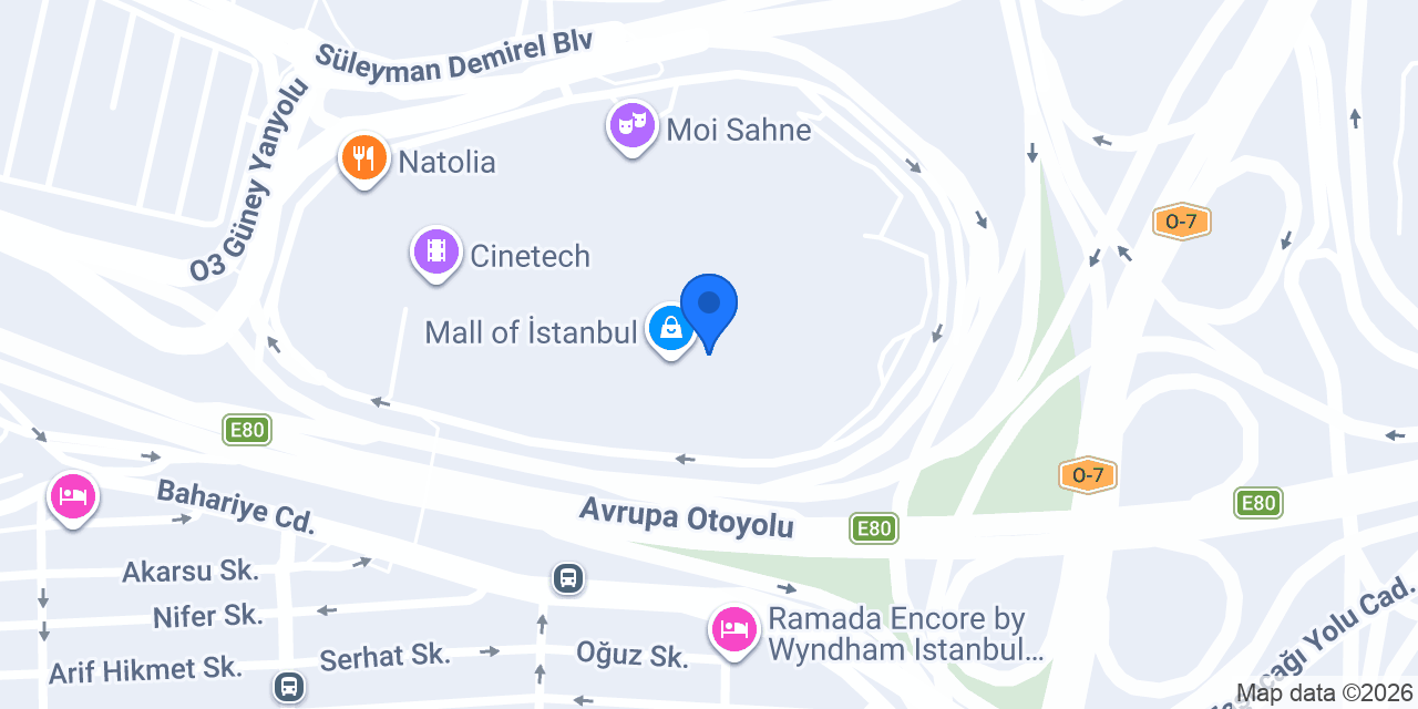 TEO Güzellik Merkezi konumu