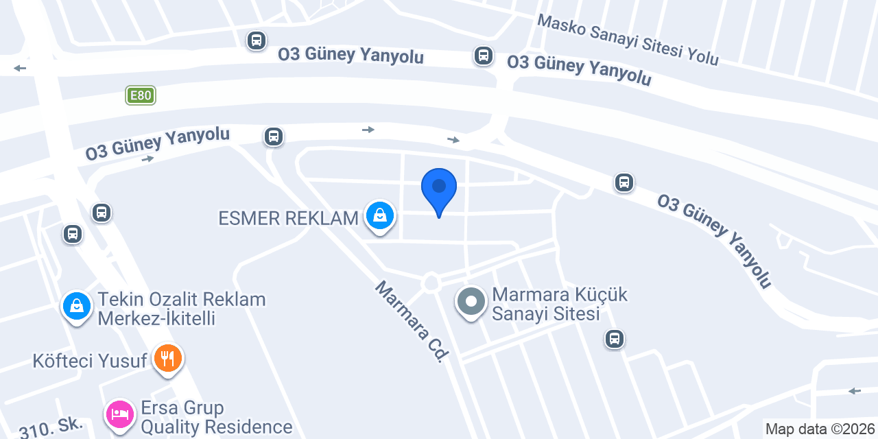 Başak Mermer konumu