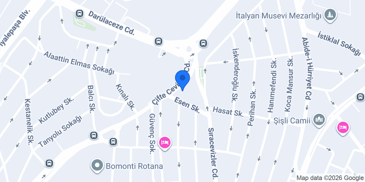 Nirvana Davet Salonu konumu