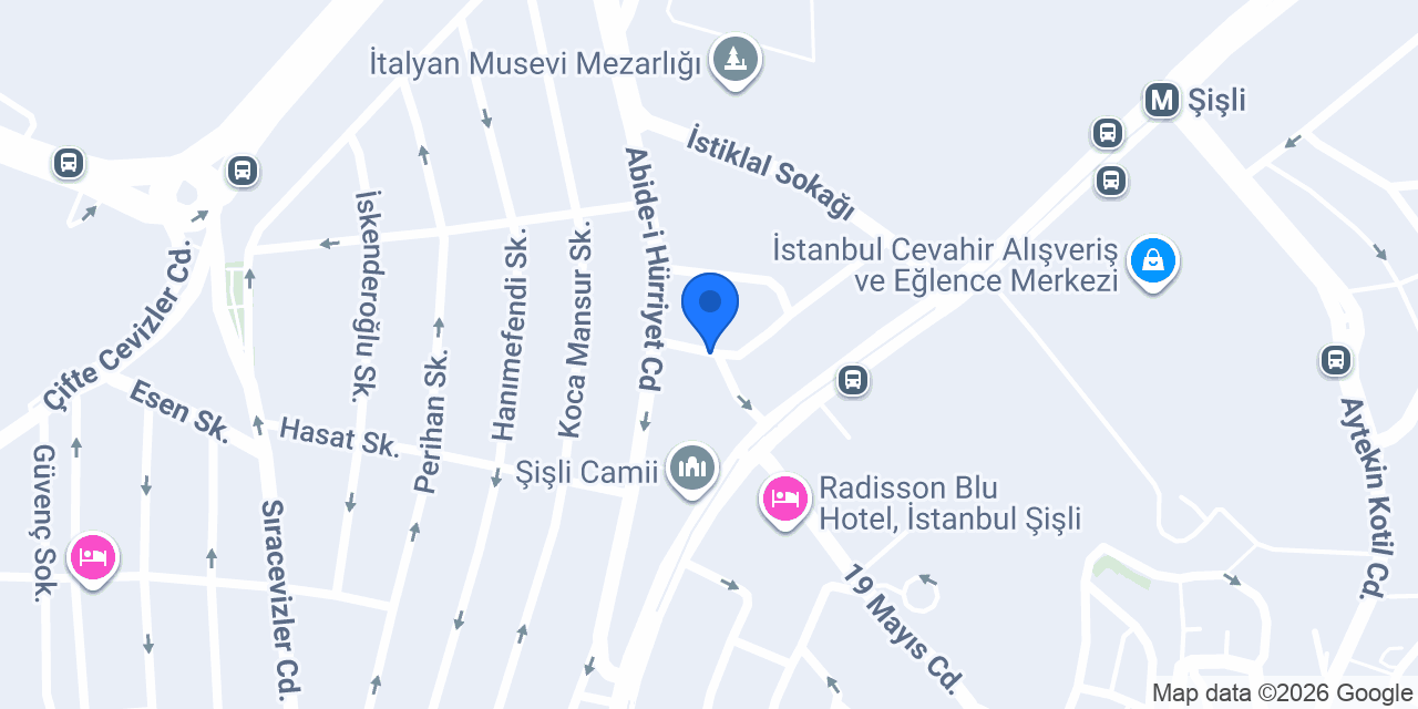 Mecidiyeköy Meyhanesi konumu