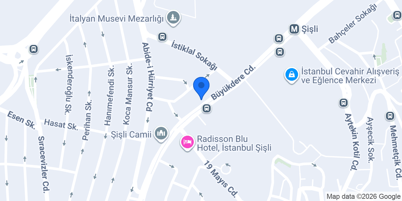 İdis İşitme Cihazları - Şişli konumu