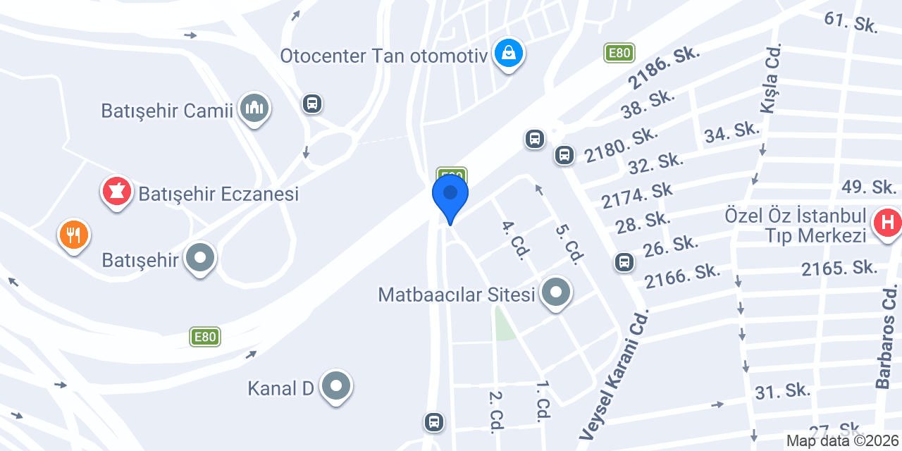 BETA BASIM TANITIM konumu