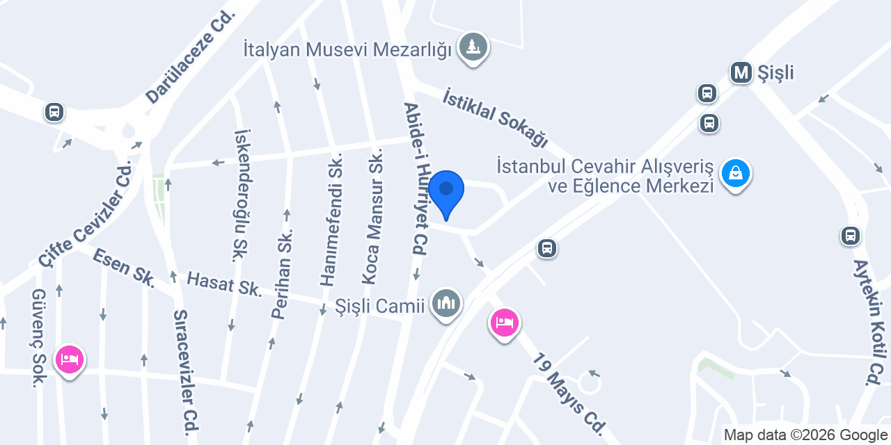 REFLEX GYM / Şişli konumu