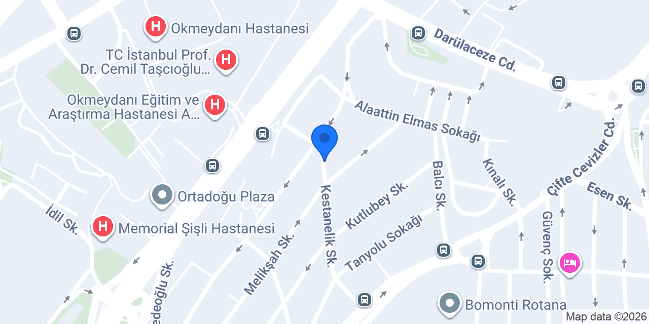 Akfleks Perde Ltd. Şti. konumu