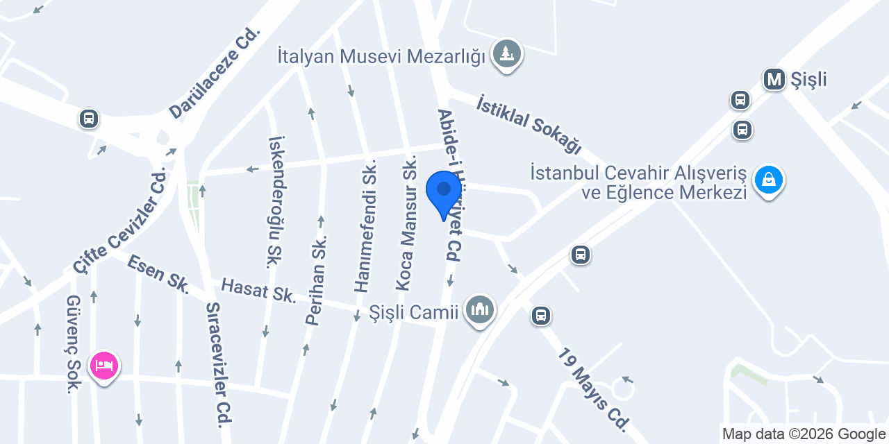 Ibis Istanbul Sisli konumu