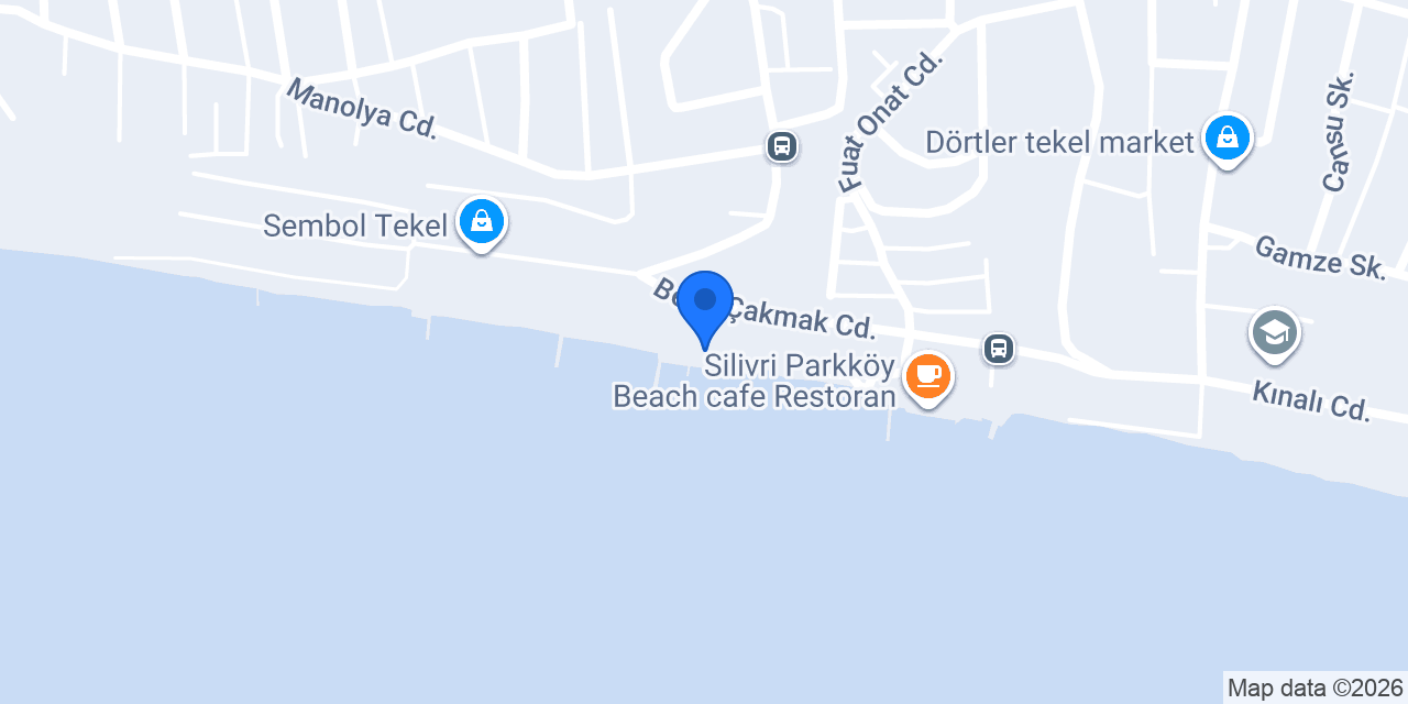 Mila Mare Beach & Restoran konumu