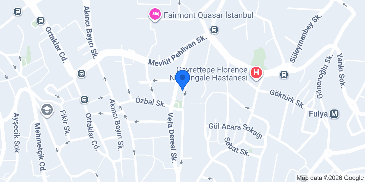 Güngen İnşaat konumu