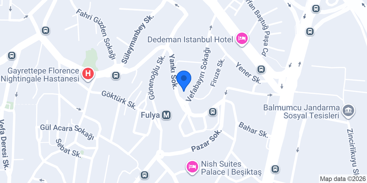 Arslan Döşeme konumu