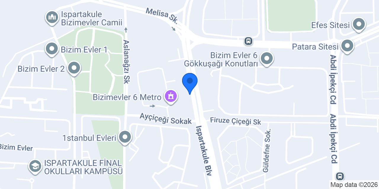 AHENK PERDE HOME konumu