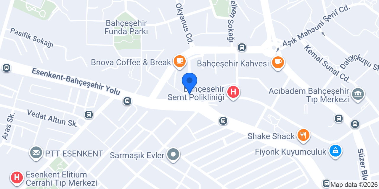 CrossFit Bahçeşehir konumu