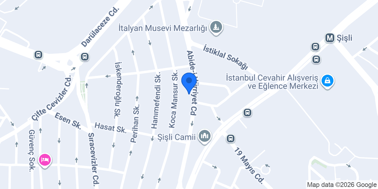 Dentist in Taksim konumu