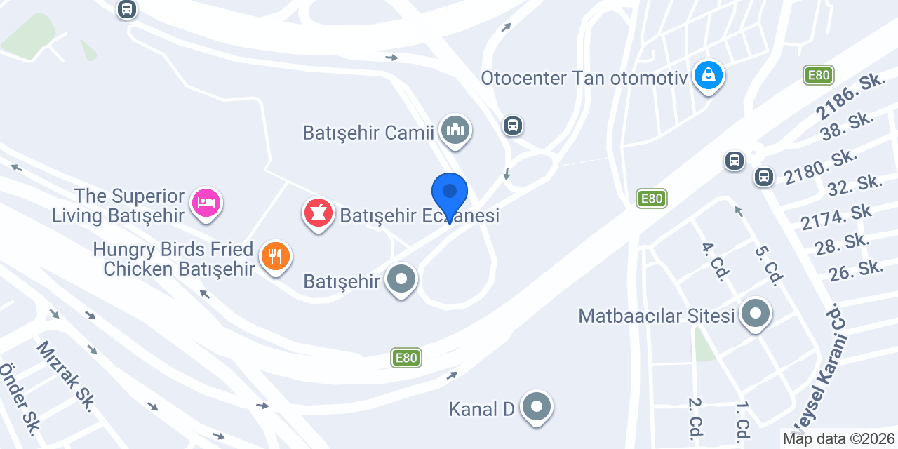 Chocolatella Batışehir konumu
