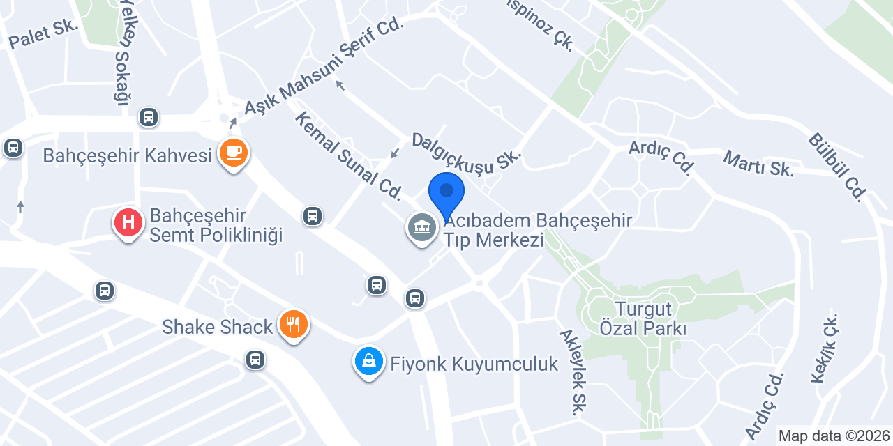 Aslı Börek Cafe Bahçeşehir konumu