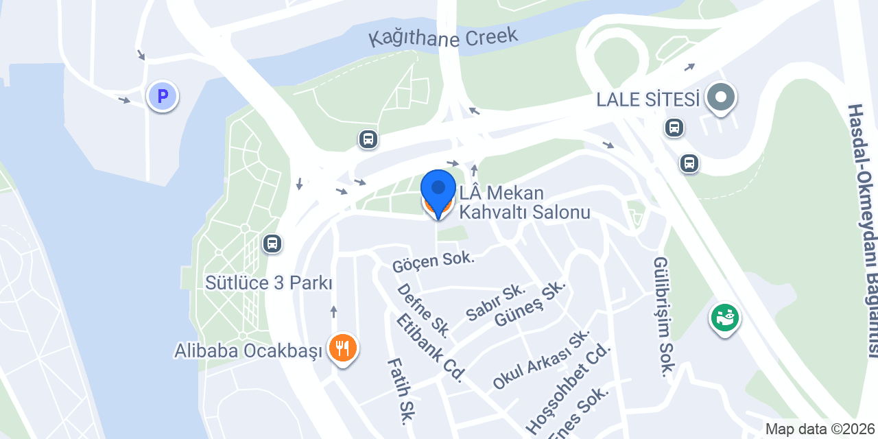 LÂ Mekan Kahvaltı Salonu konumu