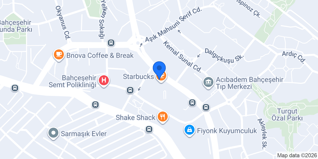 Bursa Kebap Evi Bahçeşehir Cadde konumu