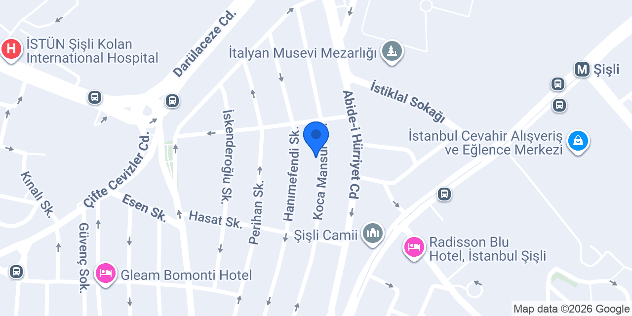 Demir Hukuk Bürosu konumu
