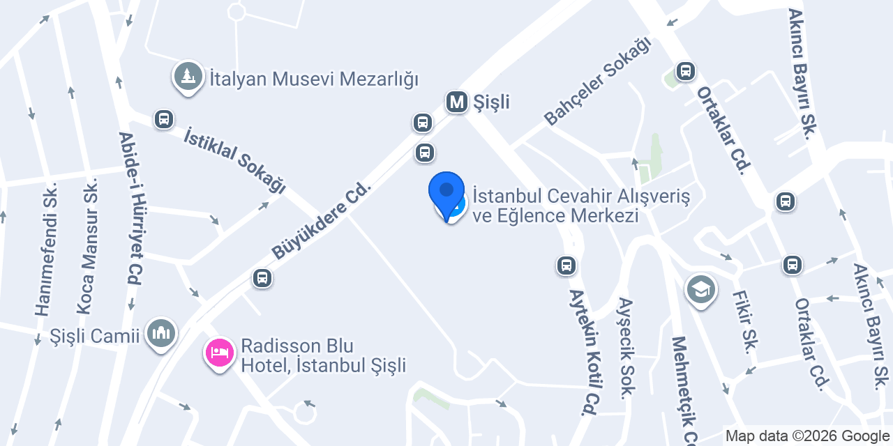 Simurg Sanatevi Cevahir konumu