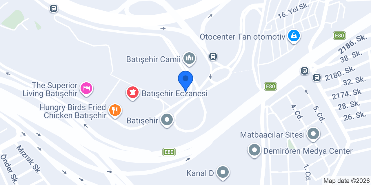 BAKIRKÖY 66. NOTERLİĞİ konumu