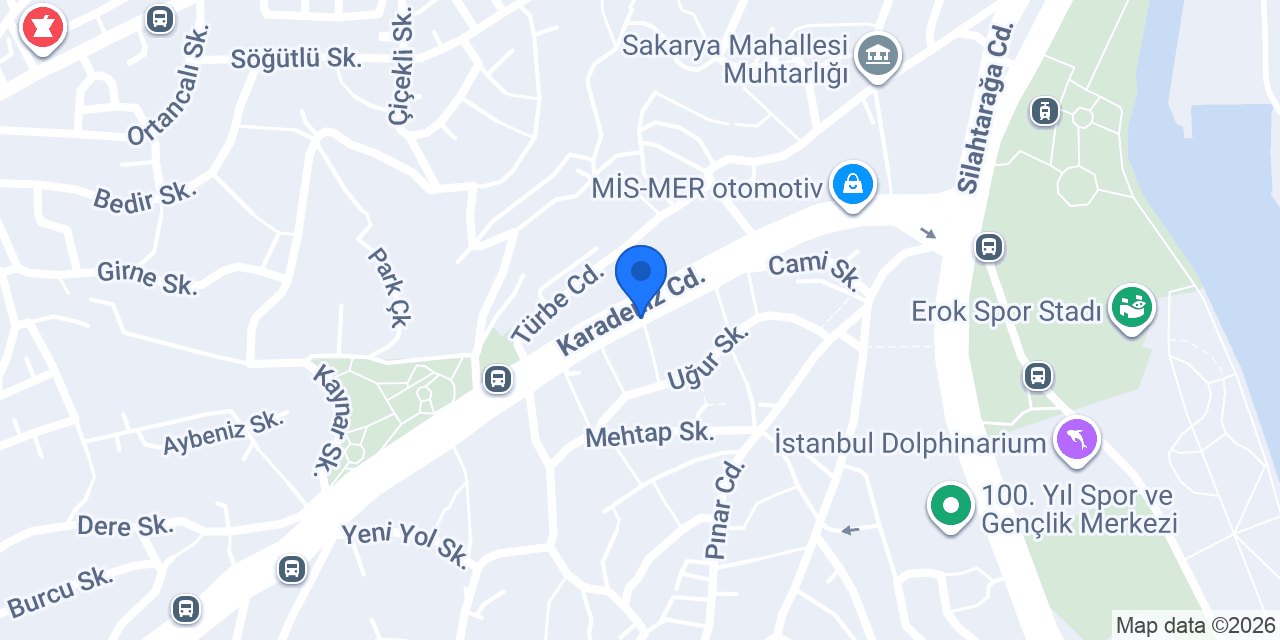 Kadınlar Plajı - Kam Turizm konumu