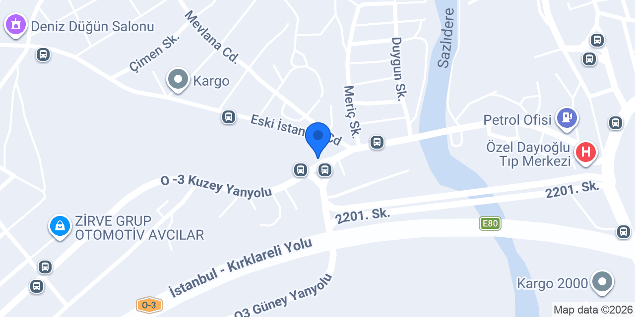 ZEMİR PALET konumu