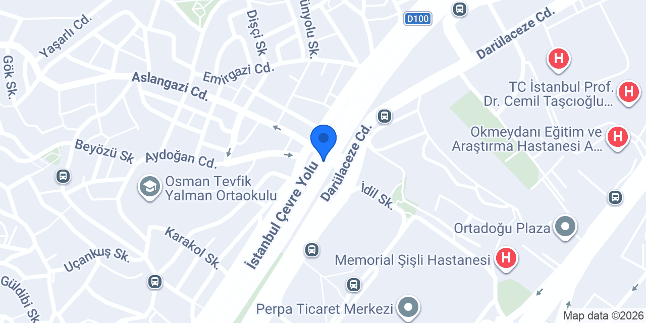 Darülaceze'ye Yardım Derneği konumu