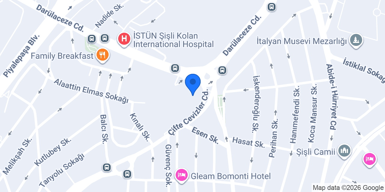 Çakıroğlu Hukuk Bürosu konumu