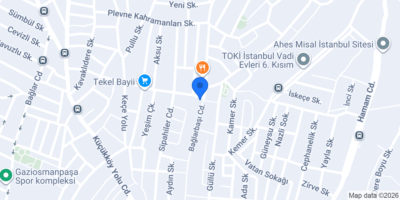 Bana Döner konumu