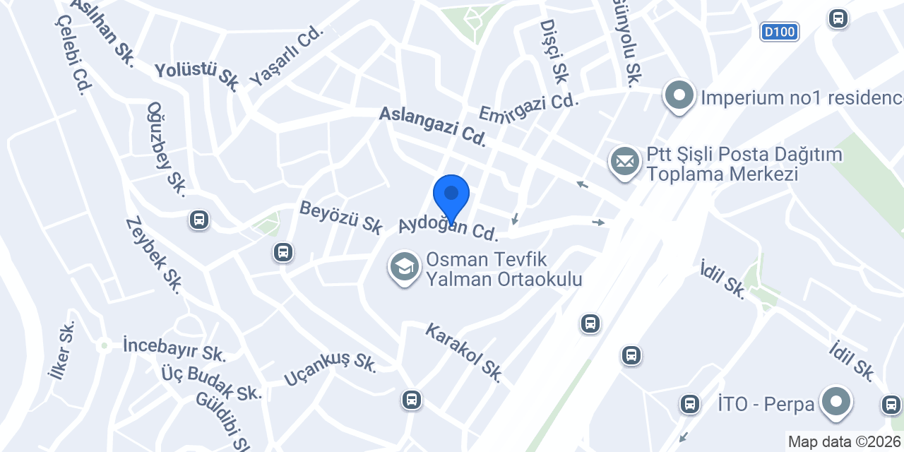 Giz Hanım Shop konumu