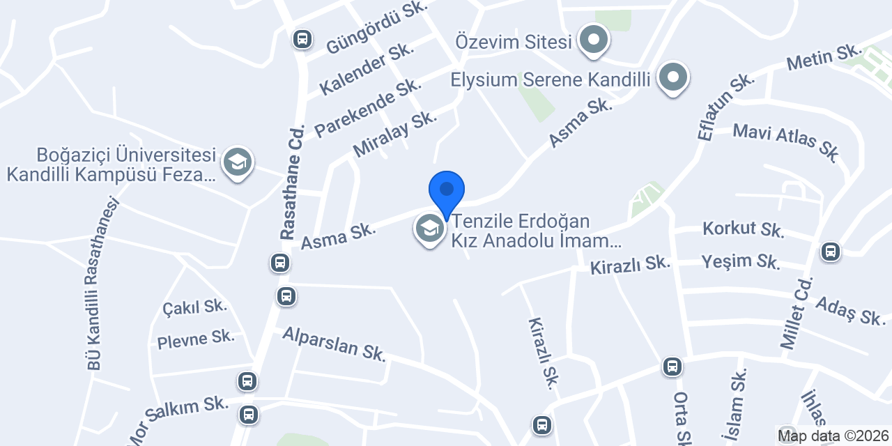 Boğaziçi Eğitim ve Danışmanlık konumu