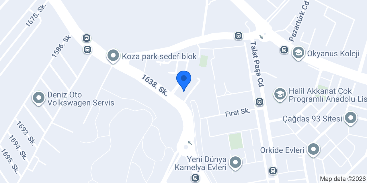 Dacia Çetaş Bahçeşehir konumu