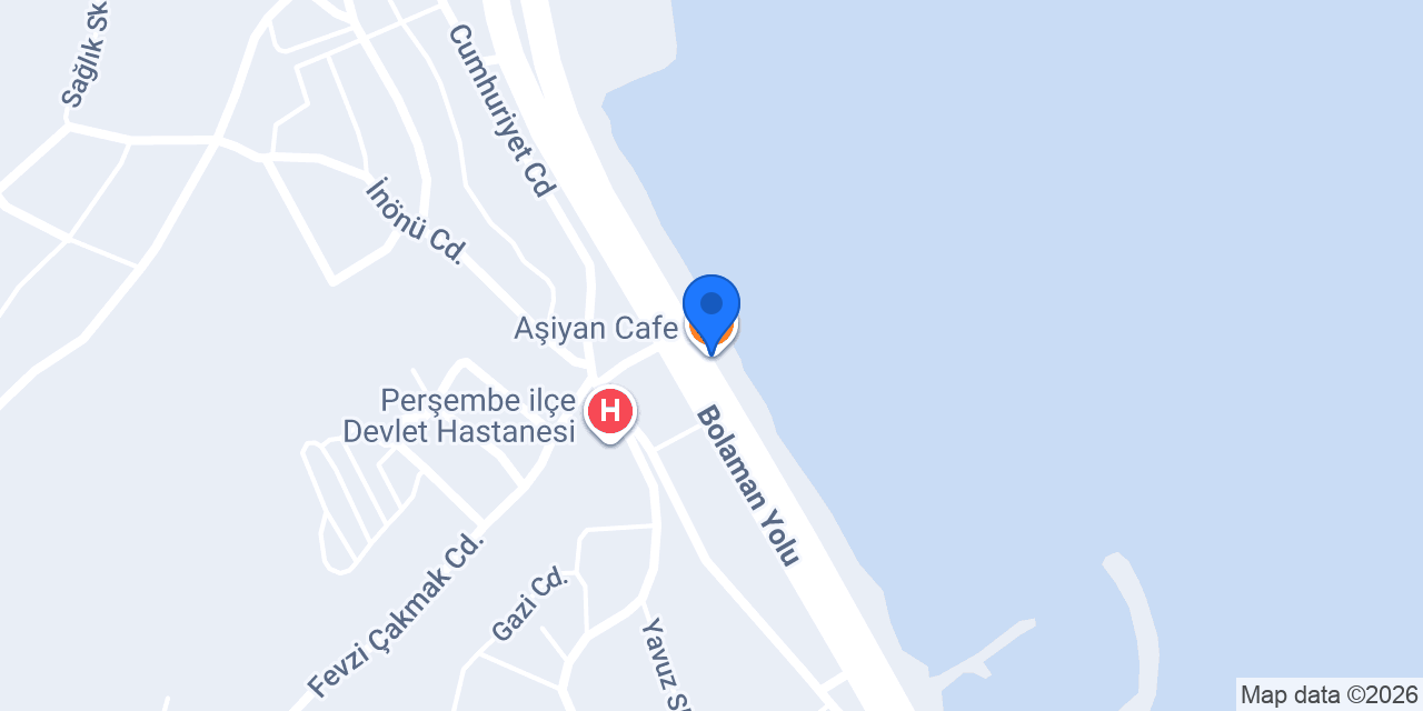 Aşiyan Cafe konumu