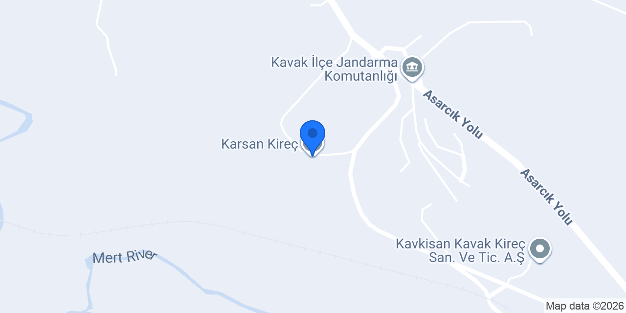 Karsan Kireç konumu