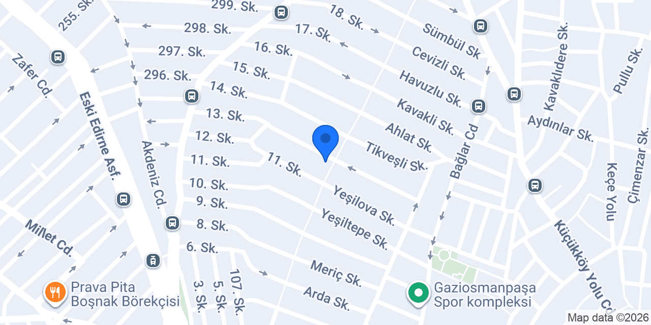 Bayraktar Börek Cafe konumu