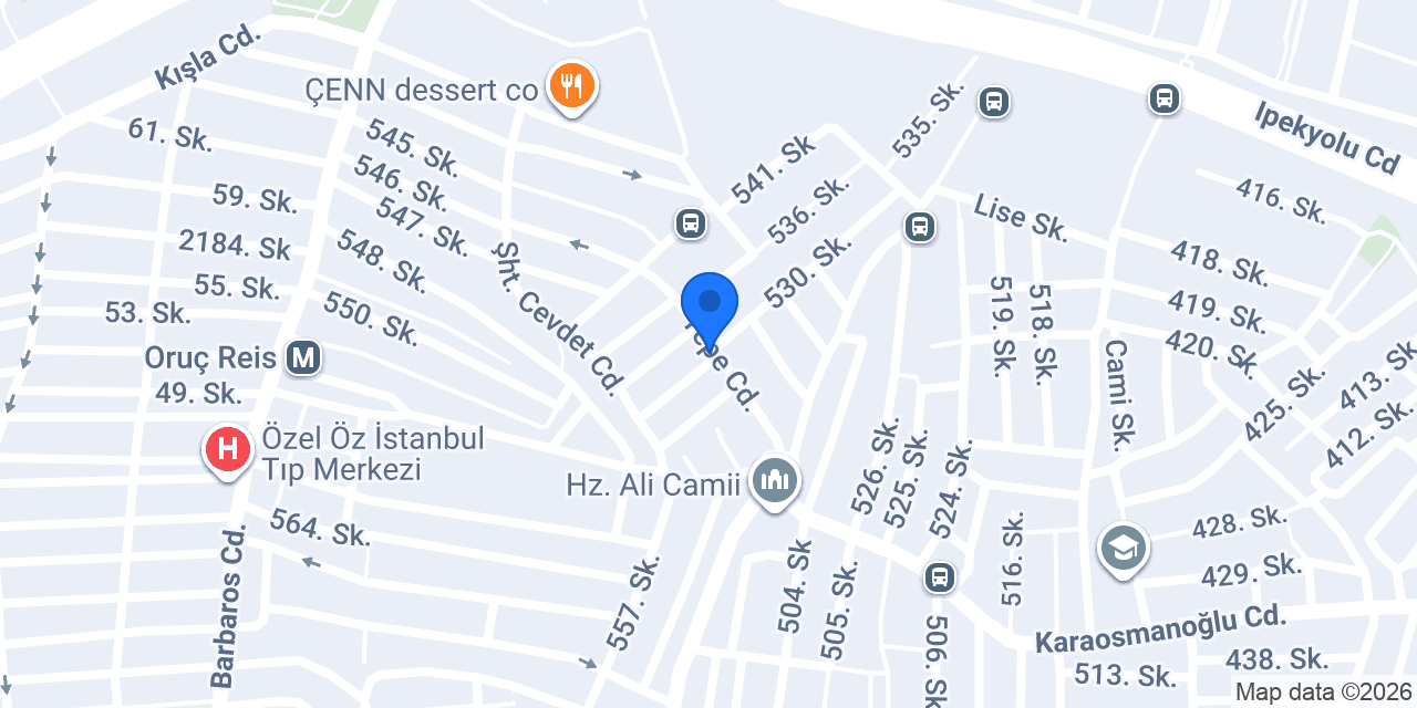 Kırmızıoğlu Doğalgaz Tesisat konumu
