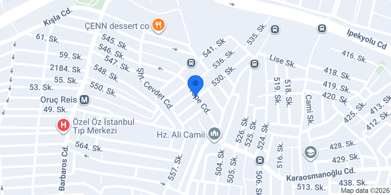 Berat Et konumu