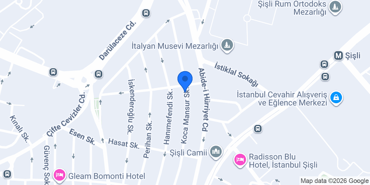 ODİO TEK konumu
