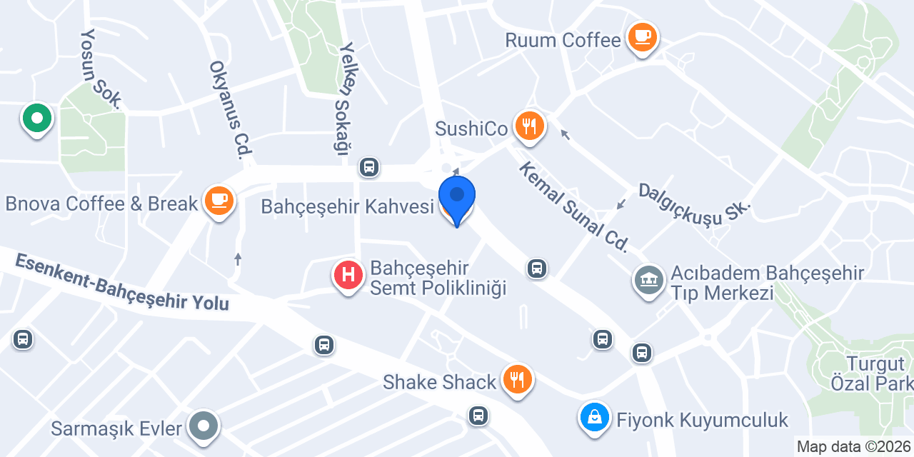 Oksijen Eczanesi konumu