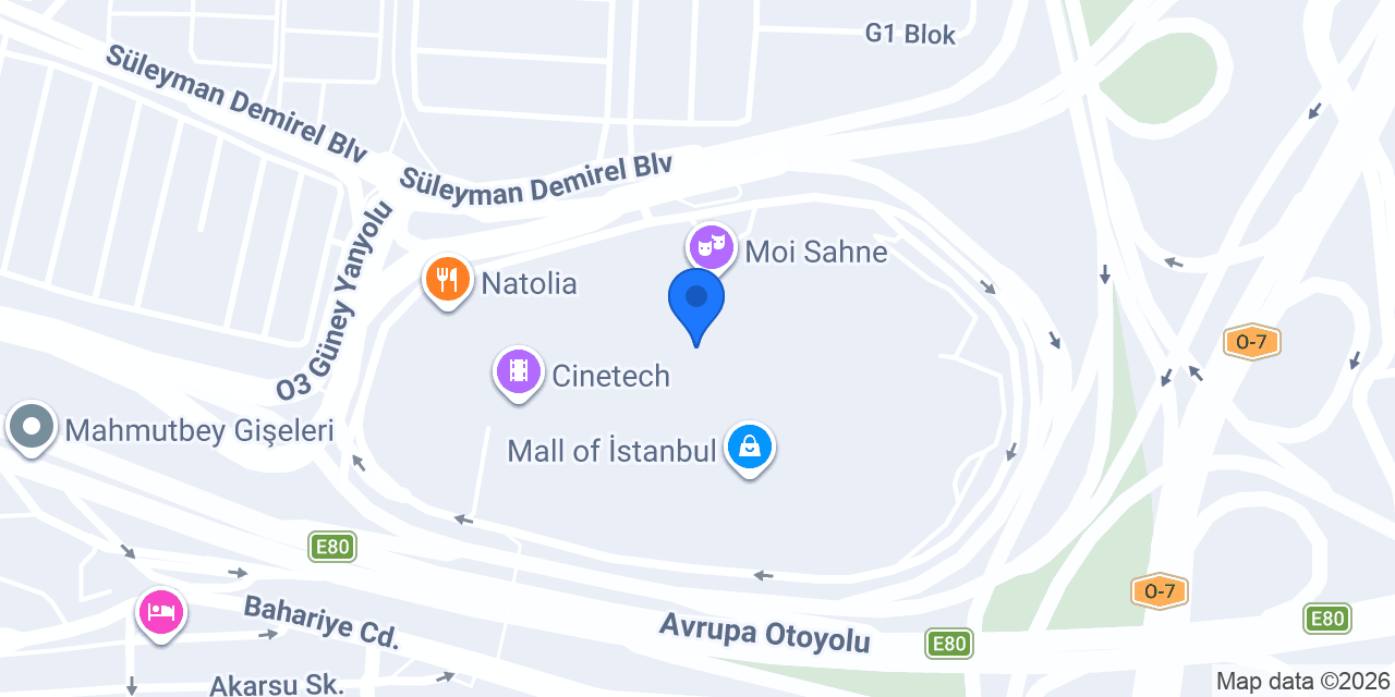 Ametist İstanbul konumu