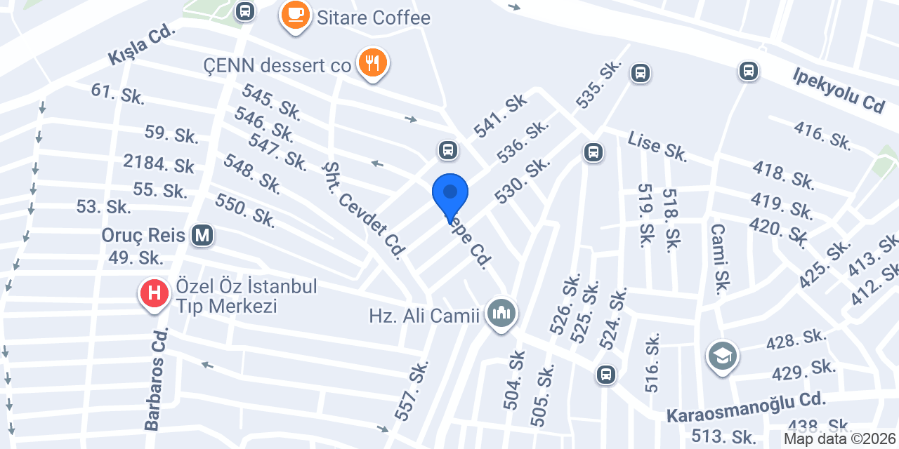 Işıklar Ambalaj konumu