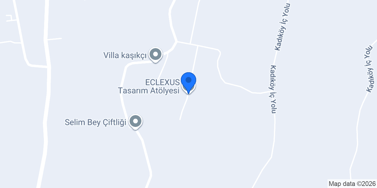 ECLEXUS Tasarım Atölyesi konumu