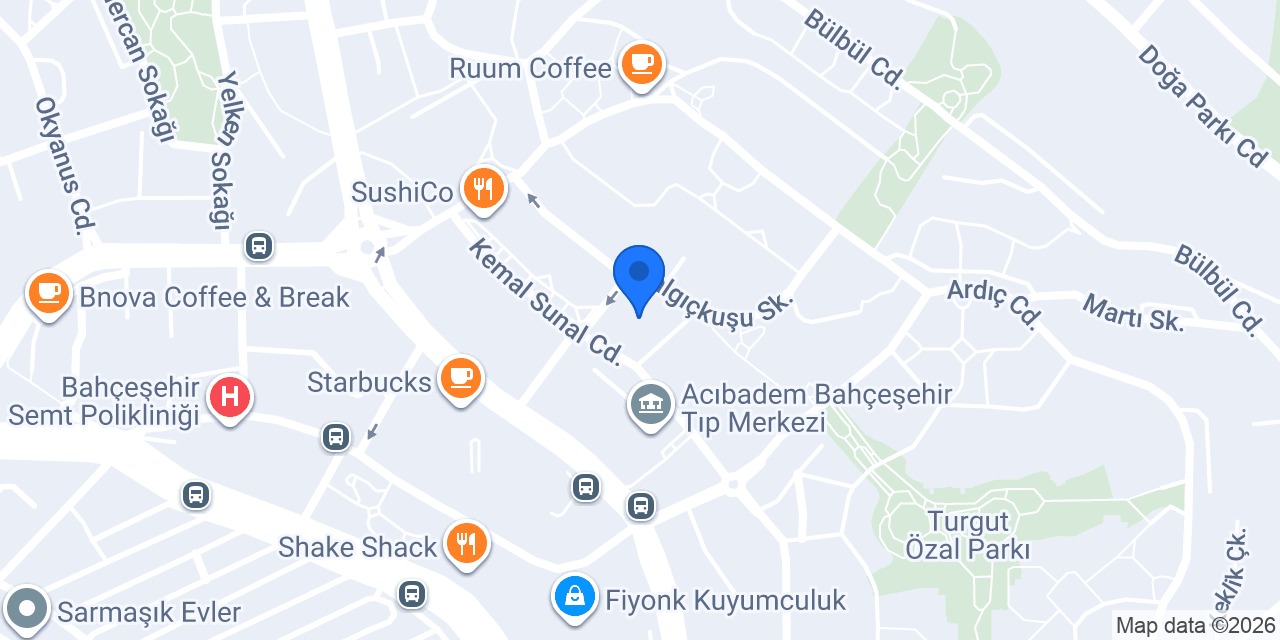 Sunrıse Bayan Kuaforu konumu