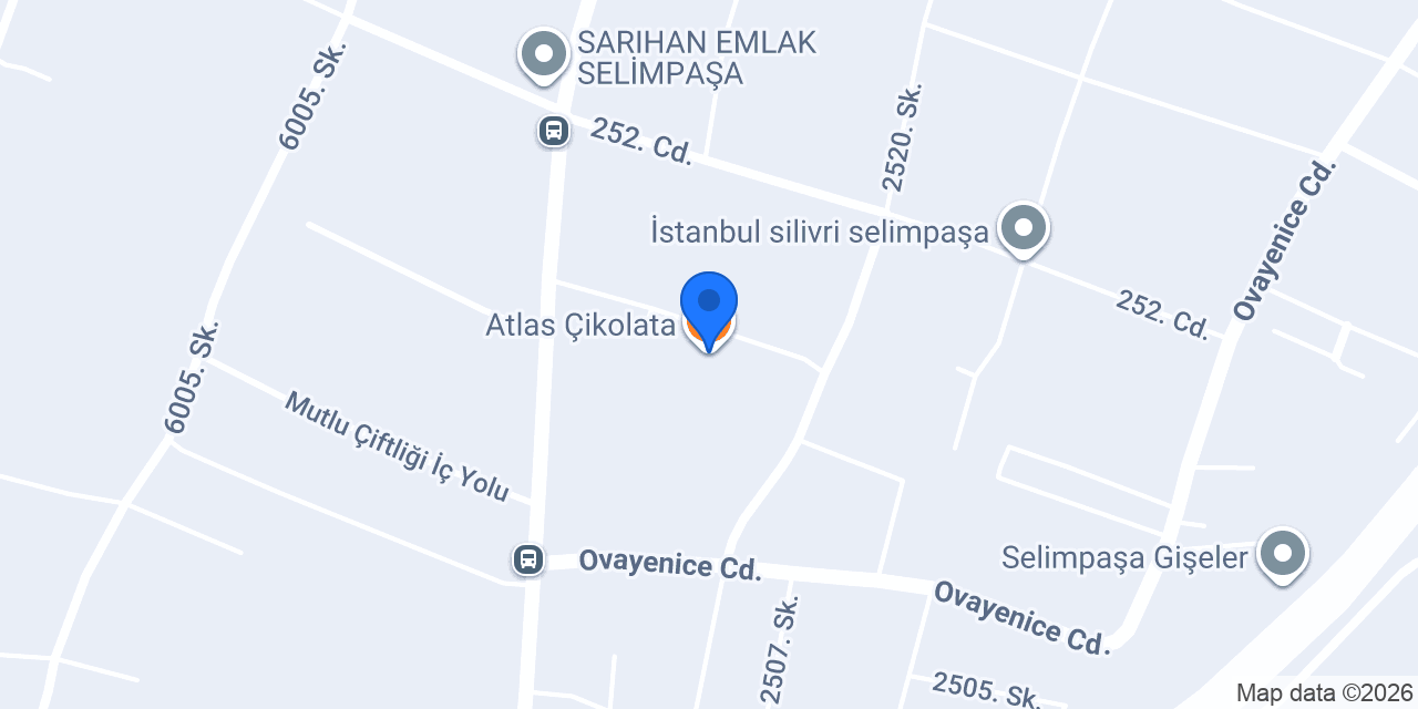 Atlas Çikolata konumu