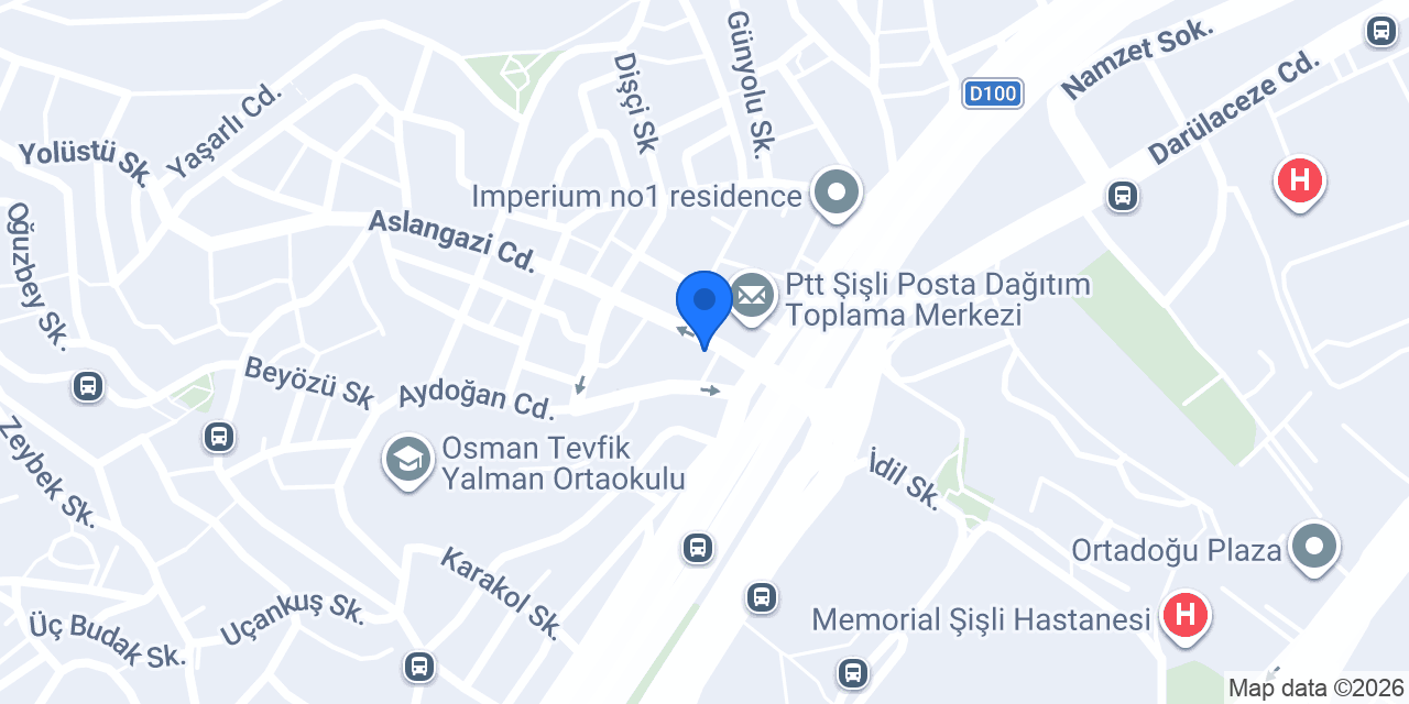 Türkiş Kafe konumu