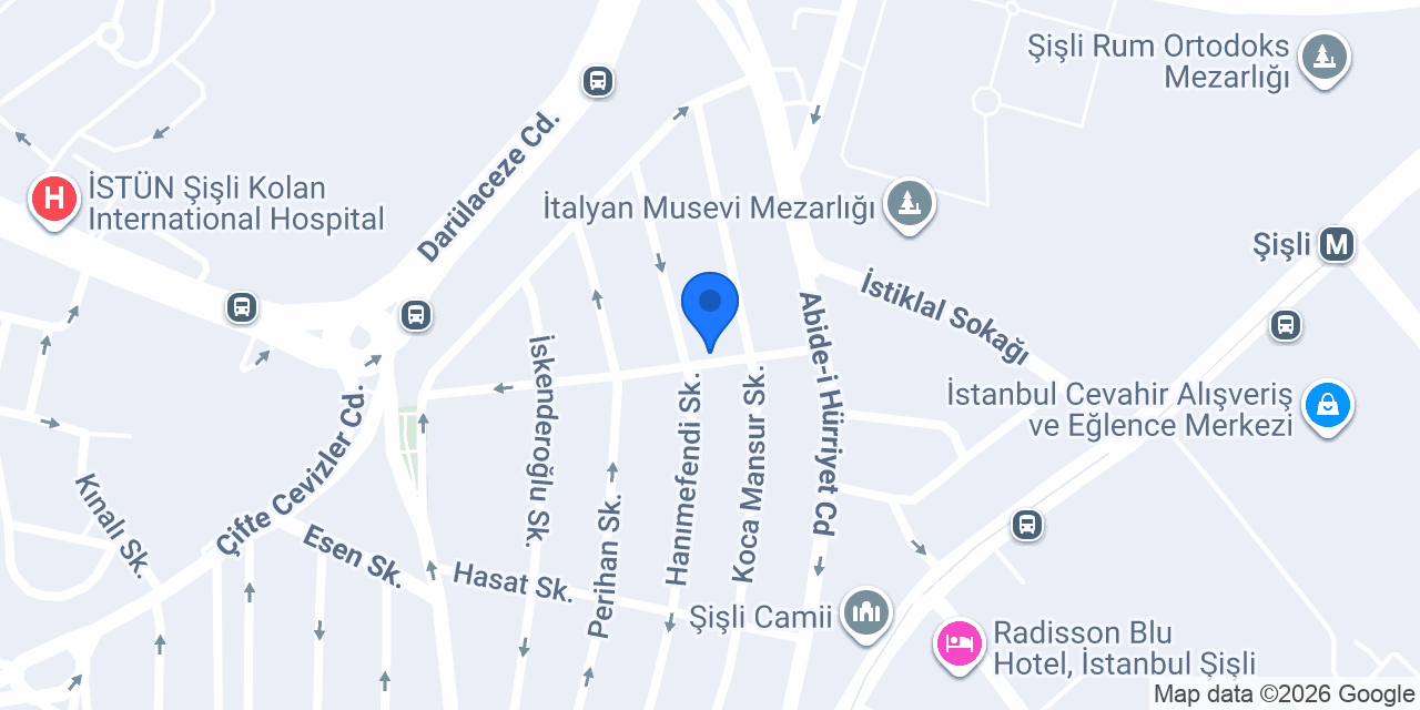 Zaman Tüneli Sahaf konumu