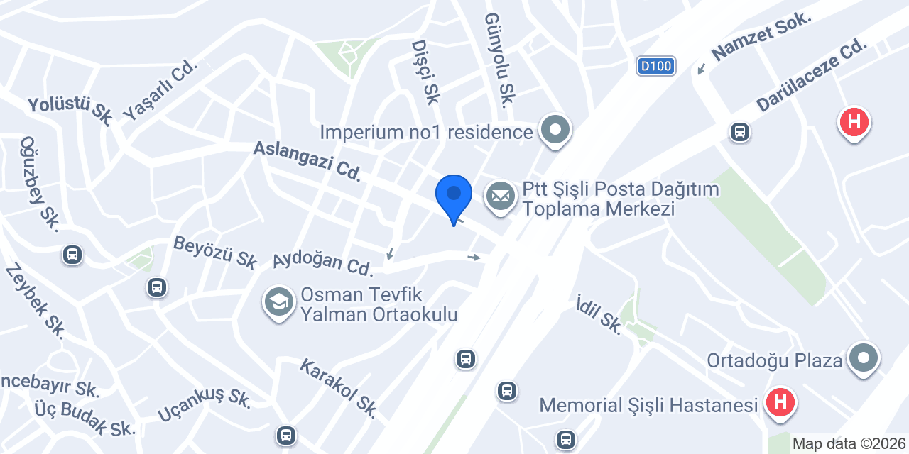 Talatpaşa Optik konumu