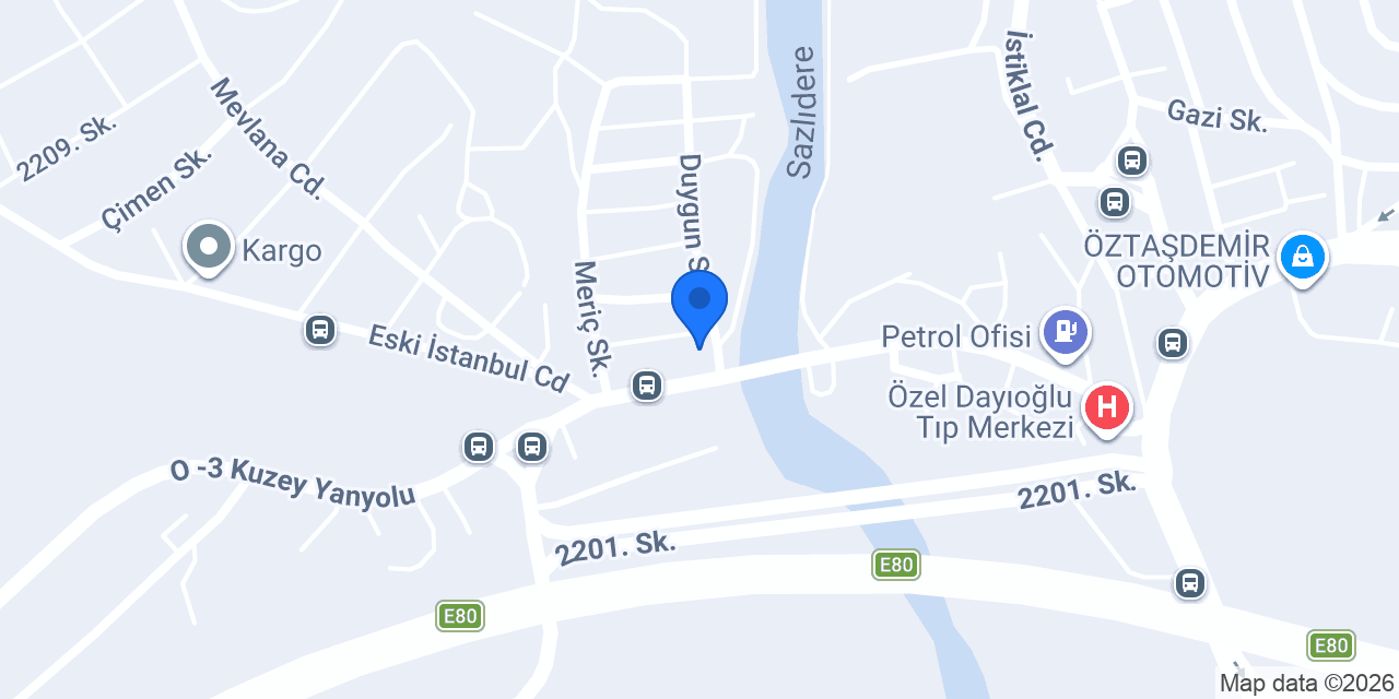 Kuru inşat mazmeleri konumu