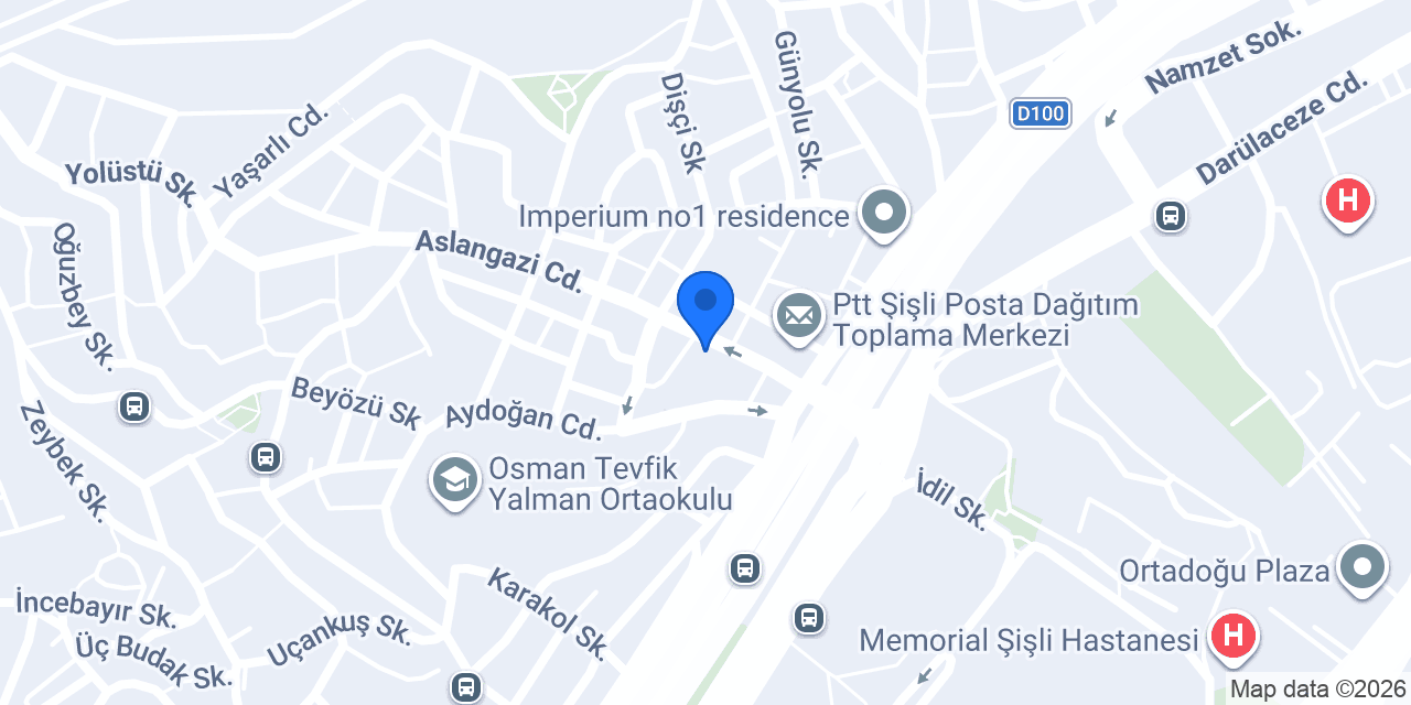 Eczane Nur konumu