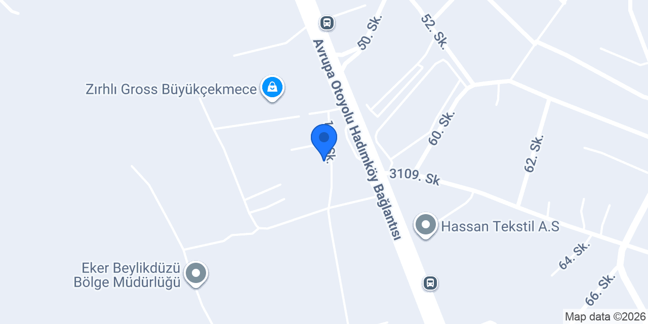 Lastik Center konumu